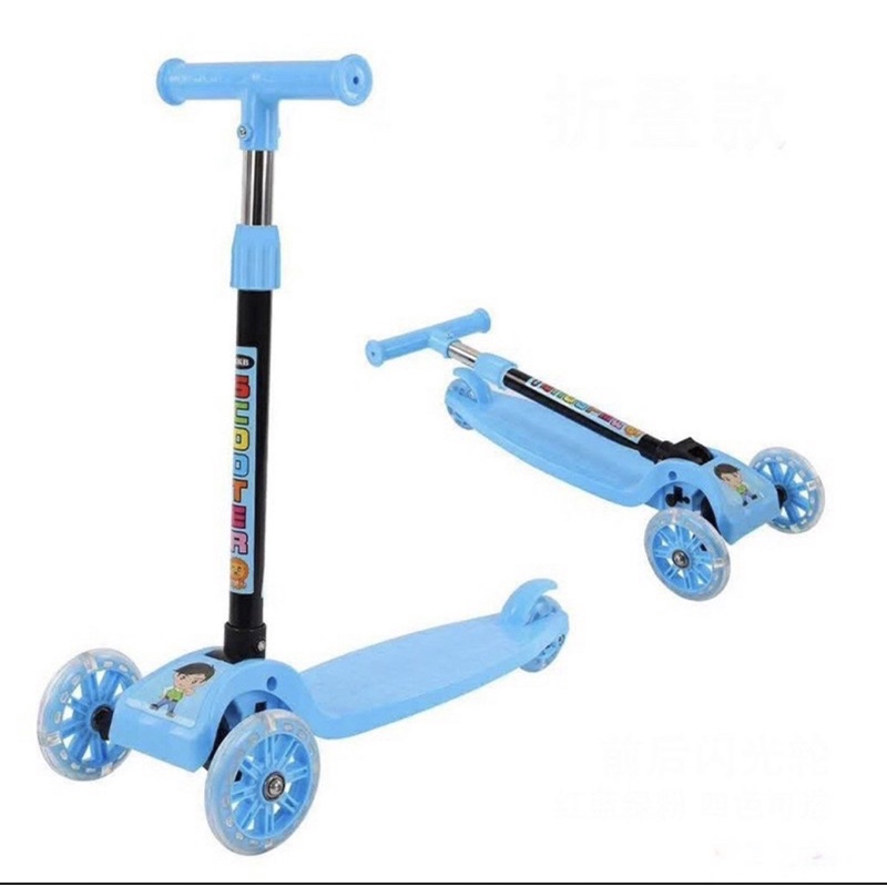 Xe scooter siêu cute cho bé - giao ngẫu nhiên màu xanh lá hoặc xanh dương