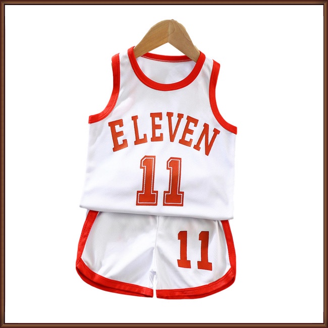 Bộ Đồ Thể Thao 2 Món Áo Sát Nách Phối Quần Thoáng Khí Nhanh Khô Cho Bé 5-9 Tuổi