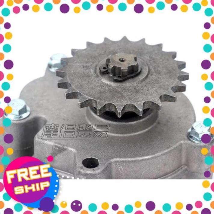 Hộp số giảm tốc chế cho động cơ 50cc máy cắt cỏ máy cưa động cơ xuồng ghe  D7,35cm bền động cơ chắc chắn