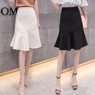 Chân váy đuôi cá siêu xinh màu đen trắng | tomjune shop