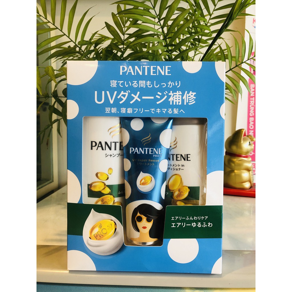 Sét 3 Bộ Gội Xả Pantene Màu Xanh Dương ( Vạch Xanh Dương ) - Mẫu mới