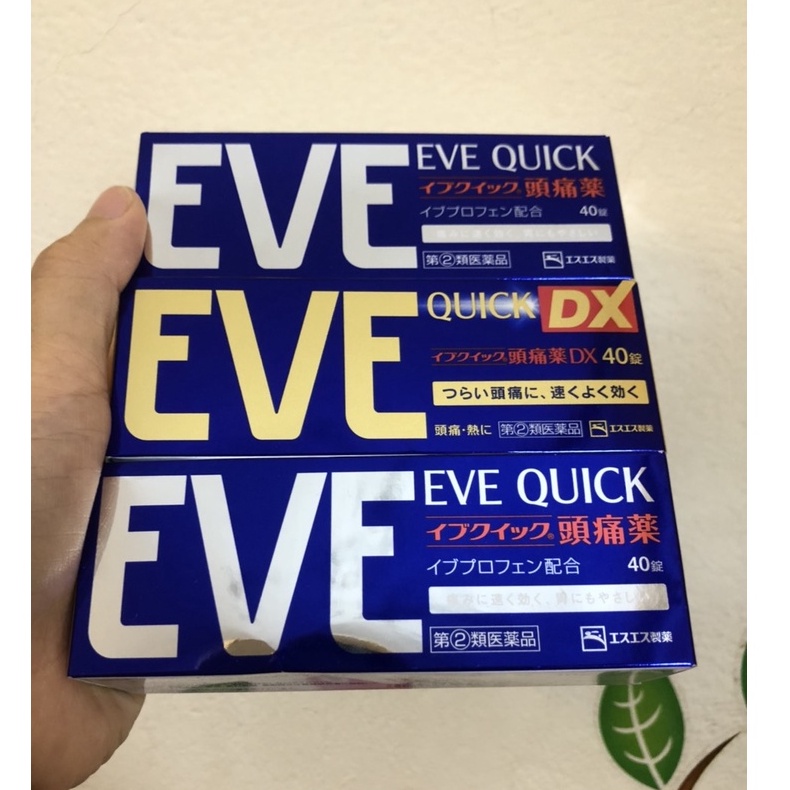 Hộp đựng viên Eve quick/DX/EX Nhật bản 20 viên