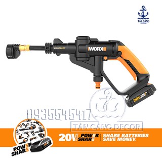 MÁY XỊT ÁP LỰC WORX HYDROSHOT WG629