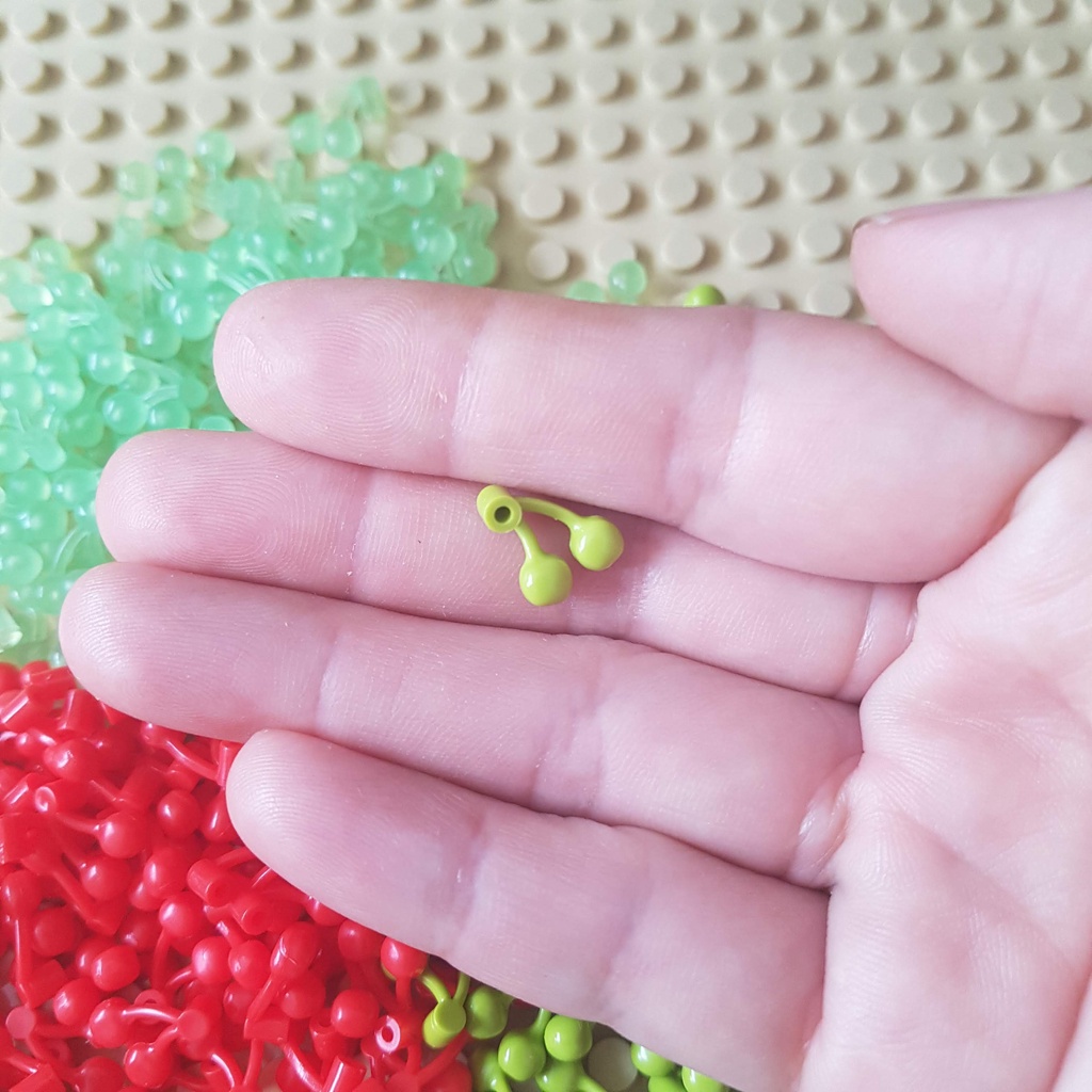 Phụ kiện đồ chơi lắp ráp, phụ kiện MOC, 20 chùm nho
