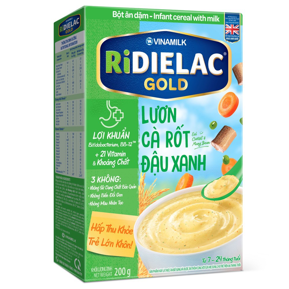 Bột AD Ridielac Gold Lươn CR ĐX HG 200g