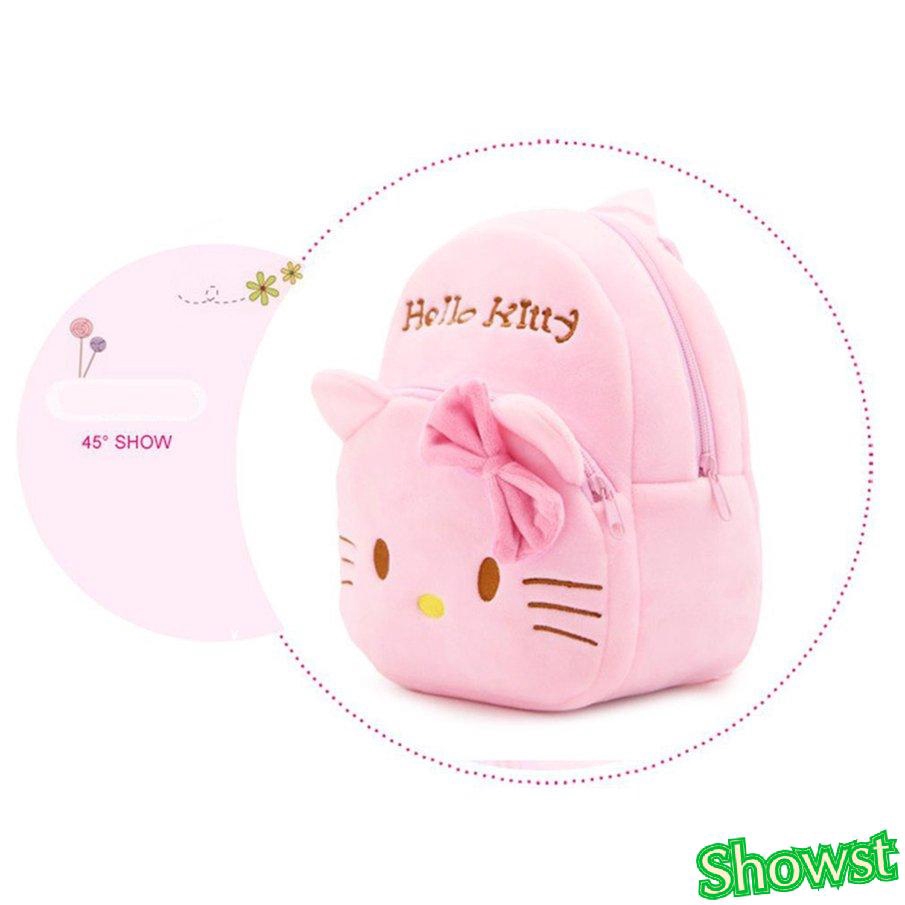 Korean Fashion Lovely Cute Children Girls Plush School Backpack School Bag