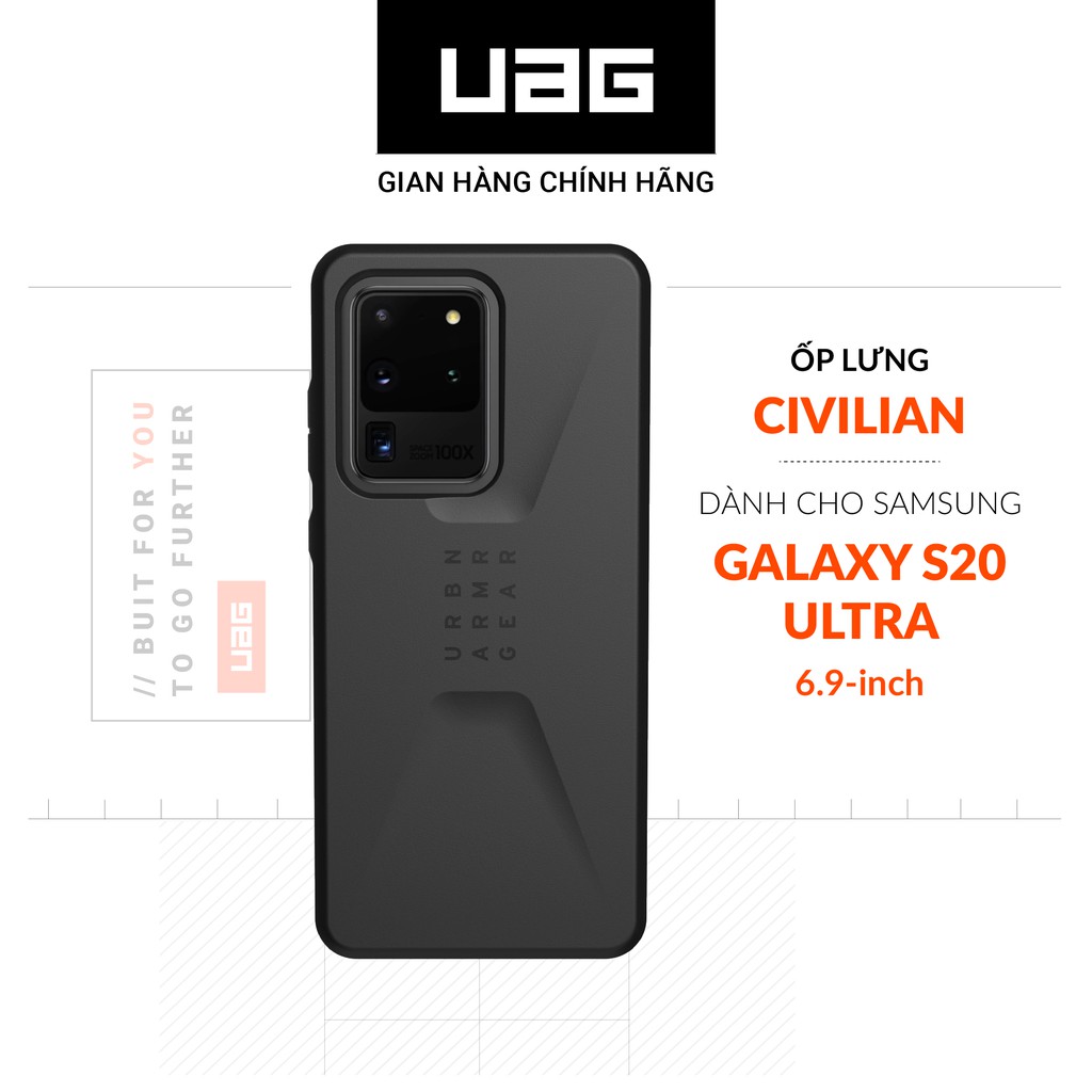 Ốp lưng UAG Civilian cho Samsung Galaxy S20 Ultra