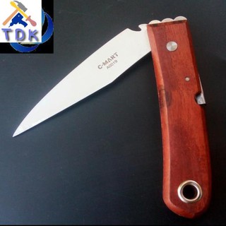 Dao ghép cây cán gỗ C-Mart A0019