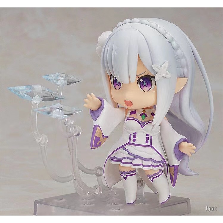 Mô Hình Nhân Vật Anime Re: Life In A Different World From Zero Nendoroid #732 Rem #732 Ram #Mô Hình Nhân Vật Emilia 751 Bằng PVC Chất Lượng Cao