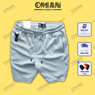 Quần short nam, quần đùi nam cao cấp vải thun cotton co giãn -OMAN QS81