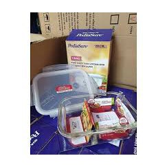 Hộp thủy tinh chia 2 ngăn LOCK&LOCK 1050ml