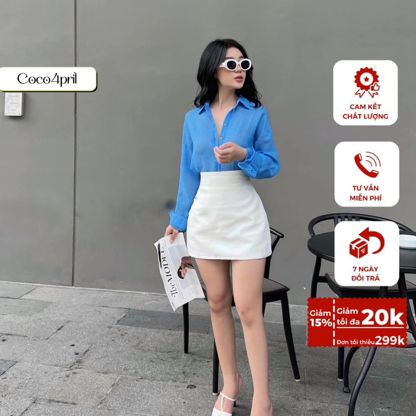 Chân váy chữ A lưng cao chân váy công sở dày dặn nhiều màu  VT101