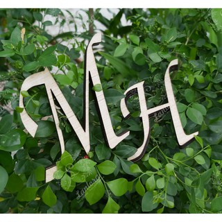 Chữ gỗ trang trí plywood nhiều lớp dày 1cm