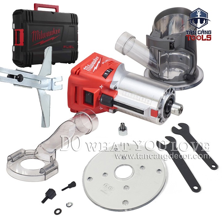 Máy Phay Cầm Tay Dùng Pin Milwaukee M18 FTR - 0C ( Thân Máy )