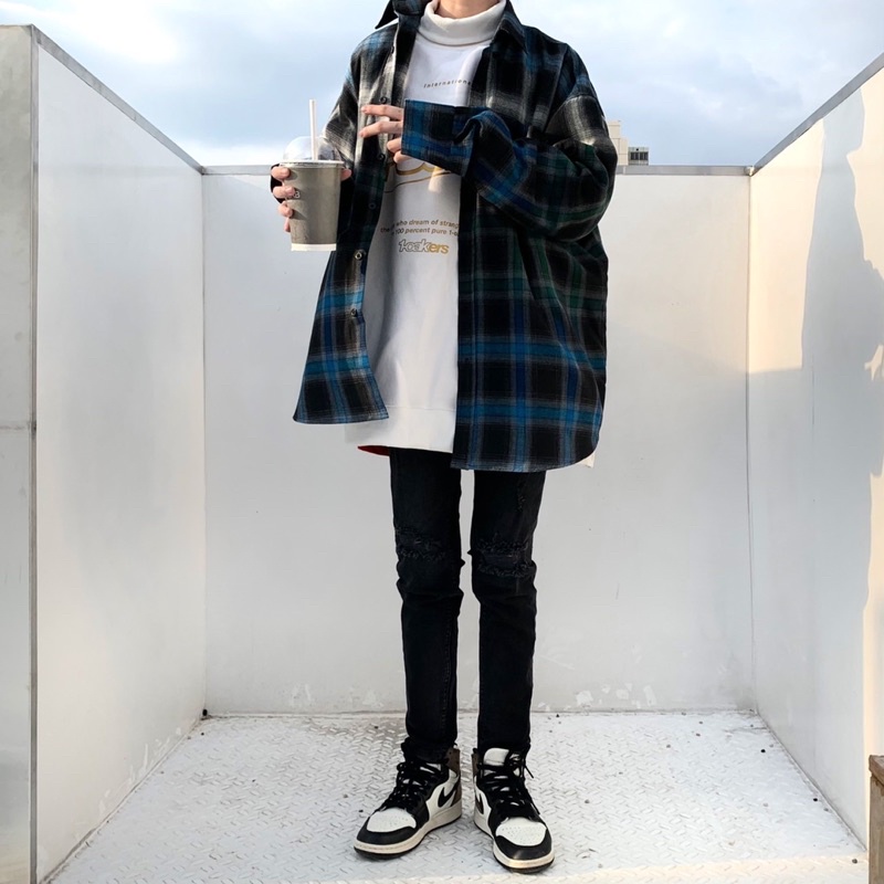 DIPDYE FLANNEL - SƠMI NHUỘM MÀU 1-OAK