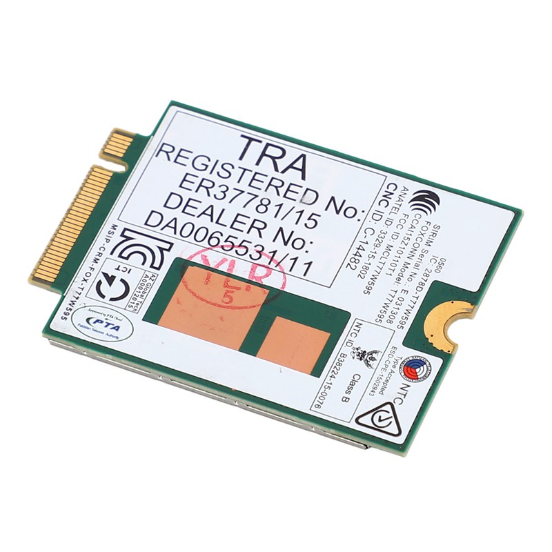 Lt4120 X5 Lte T77W595 796928-001 4g Wwan M.2 150mbps Lte Em Cho Hp Elite X2 840 850 G3 640 650 645 G2