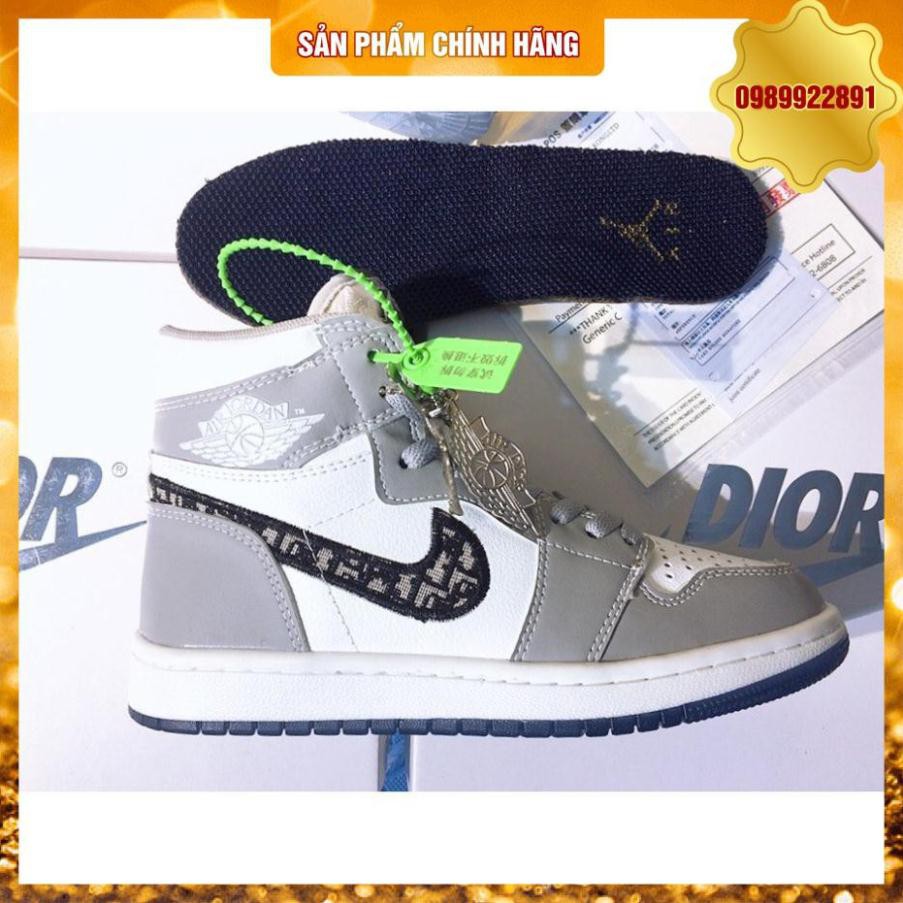 Giày thể thao Jodan dior  màu xám cao cổ và thấp cổ  2021 | BigBuy360 - bigbuy360.vn