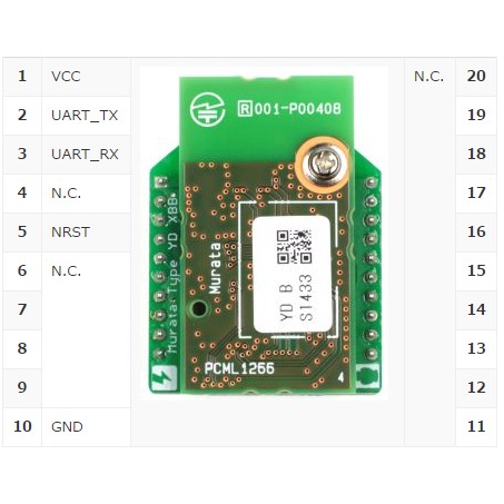 Module WiFi Murata Type YD-Certified