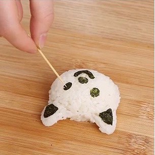 Khuôn cơm bento hình mèo Neto xinh xắn, khuôn cơm nắm mèo con