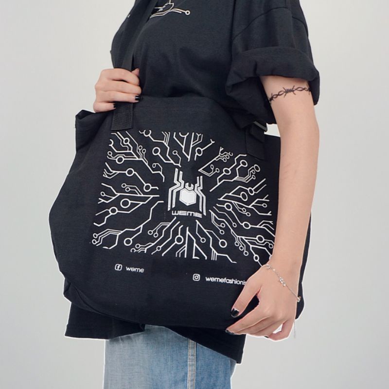 Túi tote túi đeo vai cá tính local brand WEME tote chính hãng