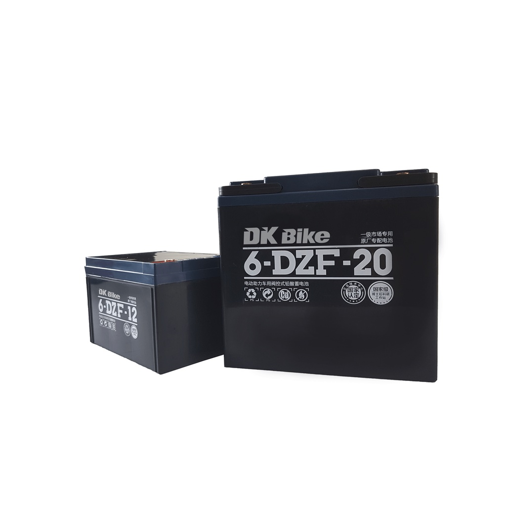 Ắc Quy Xe Đạp Điện, Xe Máy Điện Nhập Khẩu DKBike 48V, 60V Bảo Hành 1 Đổi 1 Trong 1 Năm
