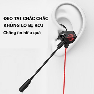 Tai Nghe Gaming 2021 Chống Ồn Cao Cấp GH5 Gamer Pro Phiên Bản Nâng Cấp sendem S2 , Tặng Bộ Phụ Kiện Mic Rời