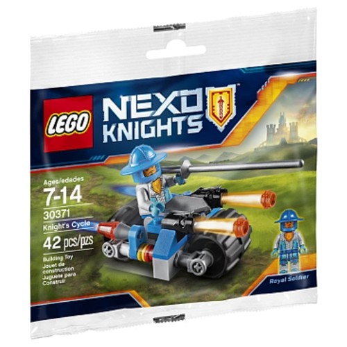 Lego Nexo Knights 30371 - Knight's Cycle polybag - Bộ xếp hình Lego Xe của hiệp sĩ