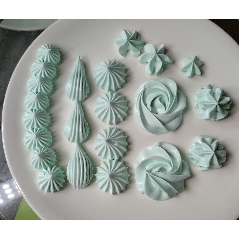 Set 5 đầu bắt bông kem trang trí bánh #6B #2D #1M #2A #2F tiện dụng