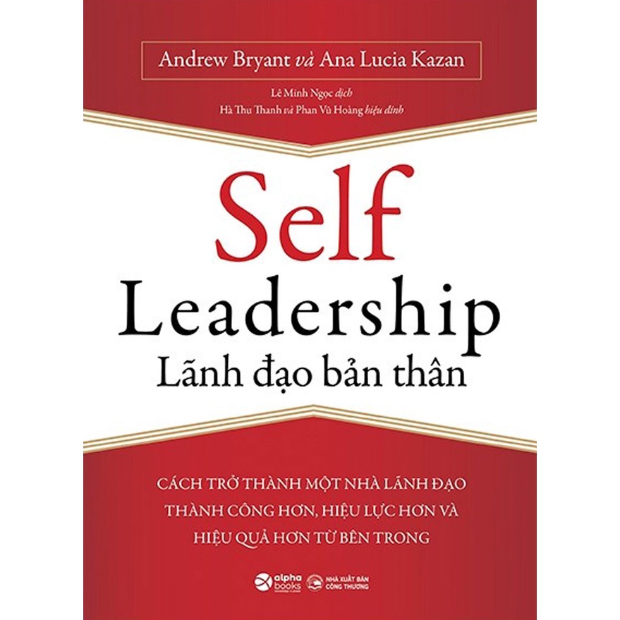 Sách - Lãnh Đạo Bản Thân Self Leadership
