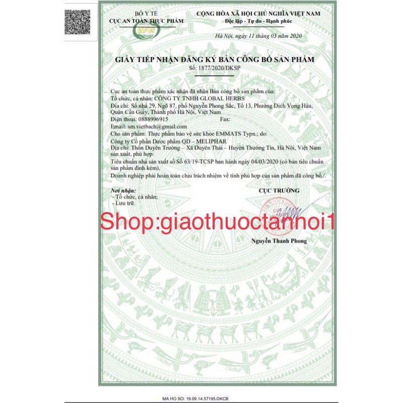 ⭐ Chính hãng⭐️ EMMATS tăng cường nội tiết tố nữ tự nhiên và an toàn hộp 30 viên
