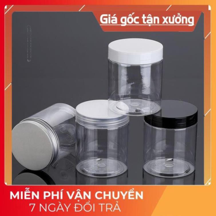 Hủ Đựng Kem ❤ GIÁ TỐT NHẤT ❤ Hủ nhựa pet 250g đựng mỹ phẩm, thực phẩm, đồ khô, ngũ cốc