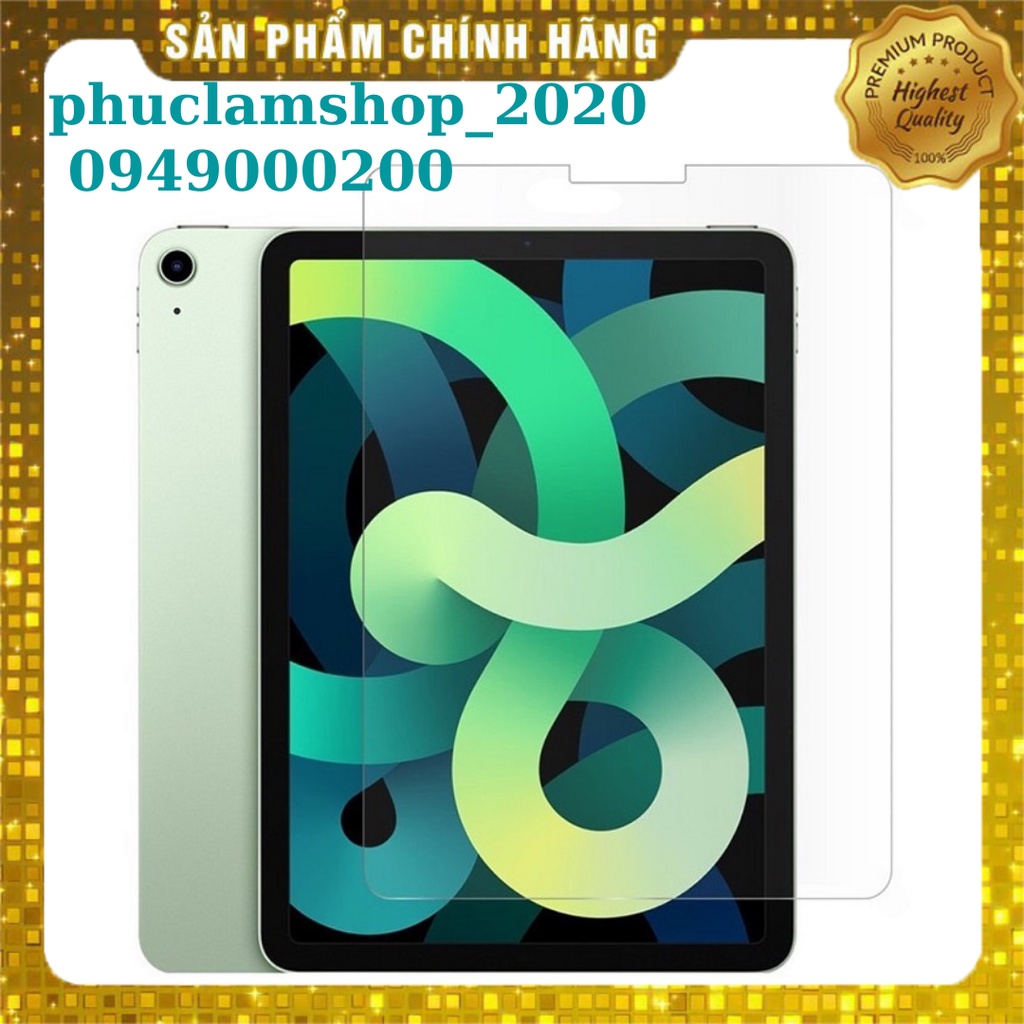 Kính cường lực 9H cho iPad Air 5 10.9 inch M1 2022 chống xước chống vỡ màn hình