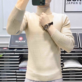 Áo len nam cổ lọ dài tay vải len tăm công nghệ dệt kim cao cấp phong cách hàn quốc Mã 10