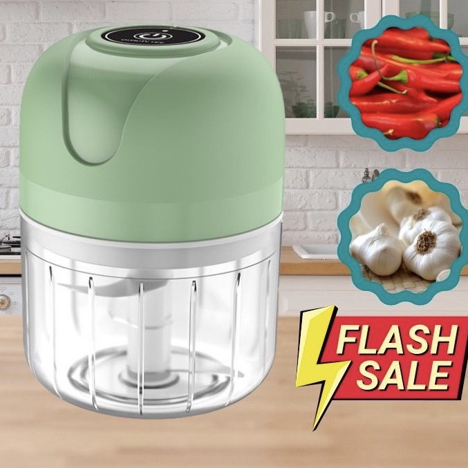 Máy xay tỏi điện đa năng, dung tích 250ml