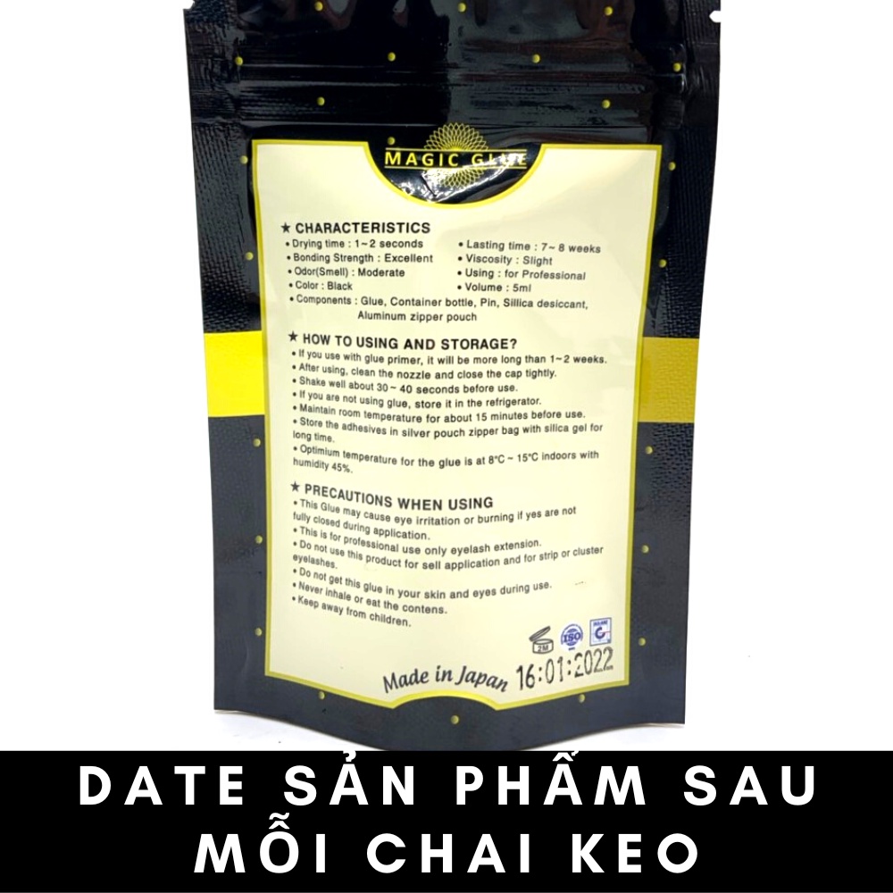 [Mã 155FMCGSALE giảm 7% đơn 500K] keo magic nối mi chính hãng_SIÊU BỀN- CAY ÍT -DỤNG CỤ NỐI MI THÚY HÀ