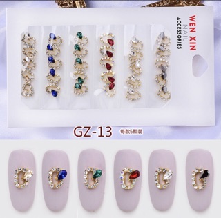 Set charm đá kiểu gắn móng,charm đá kiểu nail(ib chọn mẫu)