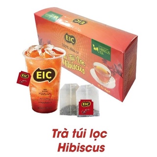 TRÀ TÚI LỌC HIBISCUS VỊ CỎ NGỌT EIC