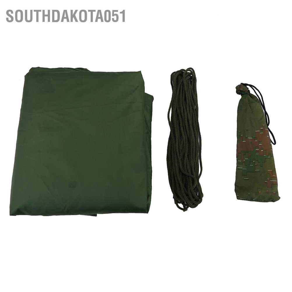 Tấm bạt căng dựng lều loại nhẹ chống nắng mưa di động ngoài trời cho cắm trại dã ngoại