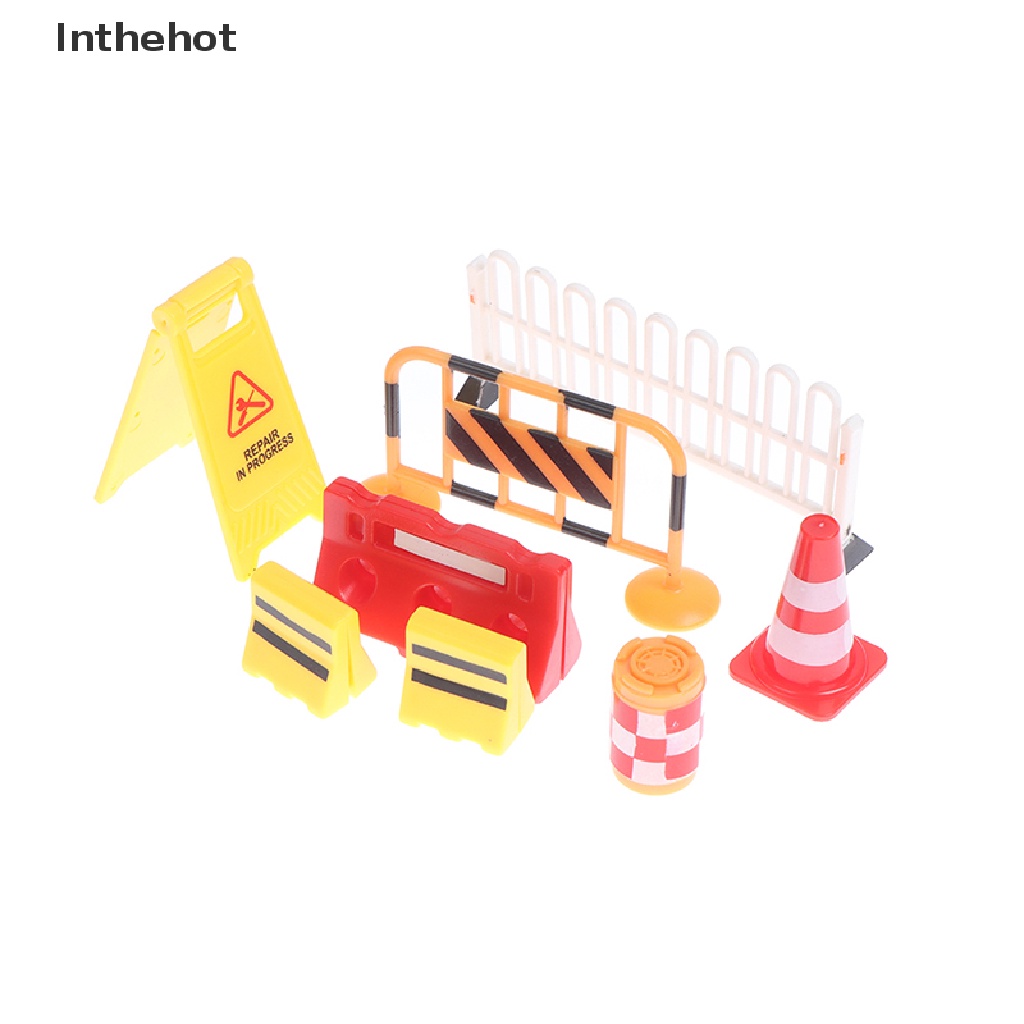 Bộ 10 Mô Hình Đường Ray Giao Thông Trang Trí DIY