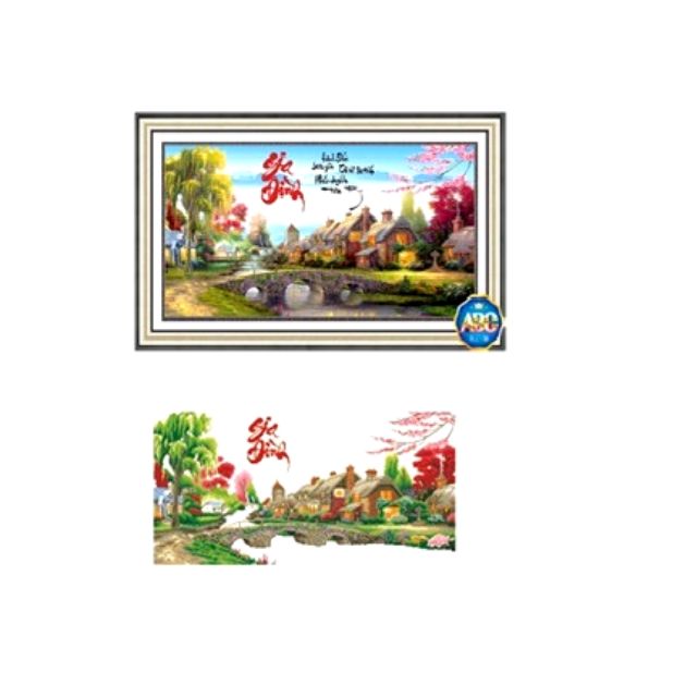 Tranh đính đá GIA ĐÌNH Df290  110×61