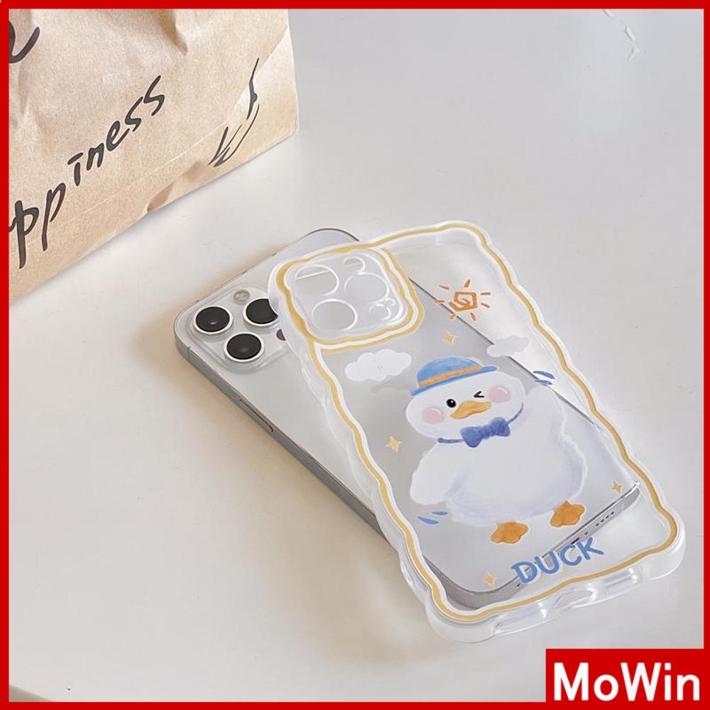 Ốp điện thoại hình chú vịt dễ thương thích hợp cho iphone 13 pro max iphone 12 pro max iphone 11 iphone7 plus
