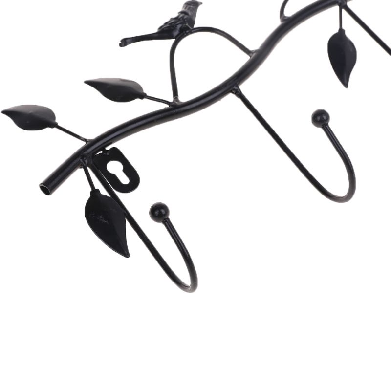 5 Móc Treo Áo Khoác / Nón / Túi Xách Hình Chim Phong Cách Vintage Trang Trí Nhà Bếp / Phòng Tắm