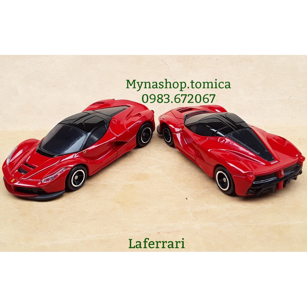 Đồ chơi mô hình tĩnh xe tomica không hộp, Ferrari, LaFerrari (đỏ)