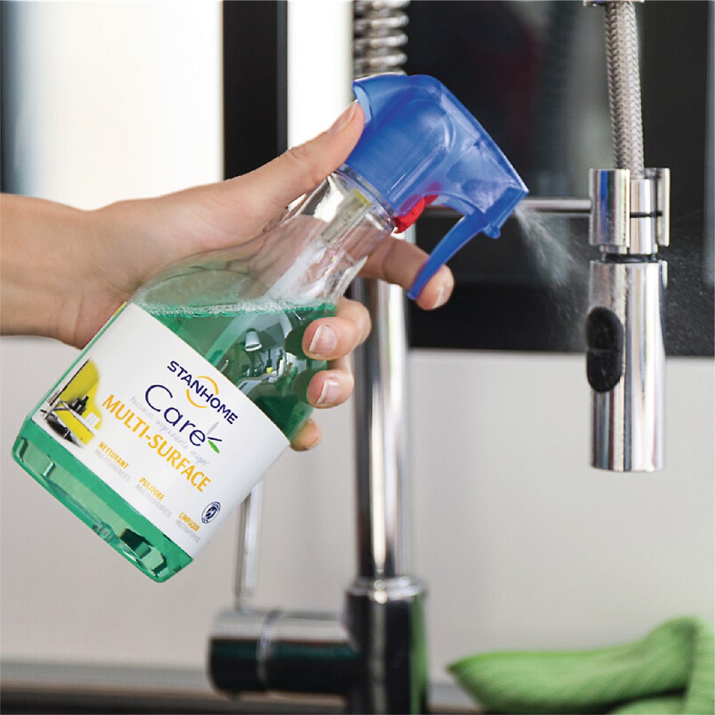 Xịt làm sạch bếp hữu cơ cho da nhạy cảm Stanhome Multi-Surface Care 500ml