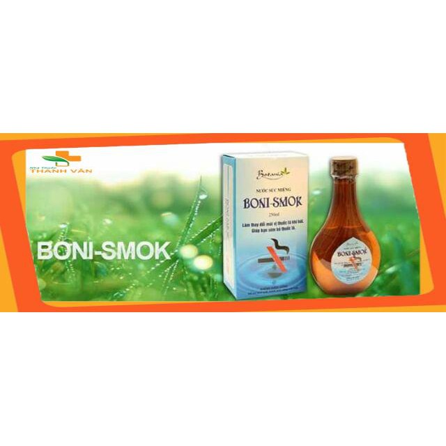 [Chất lượng] BONI-SMOK dễ dàng cai thuốc lá (150ml) Cao cấp