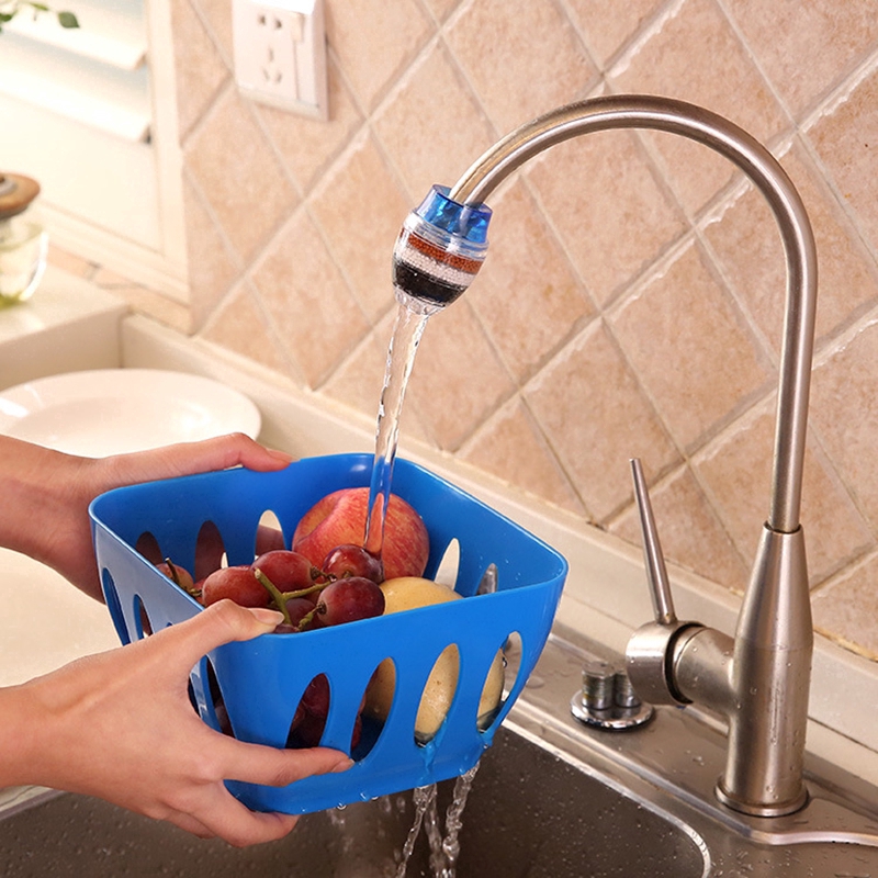 Đầu Lọc Nước Bằng Than Hoạt Tính Gắn Trực Tiếp Cho Vòi Nước