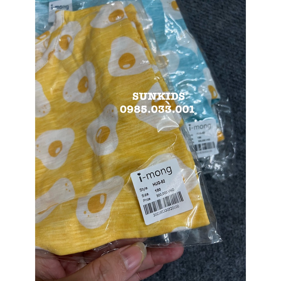 Bộ cotton xuất Hàn I-mong hình trứng