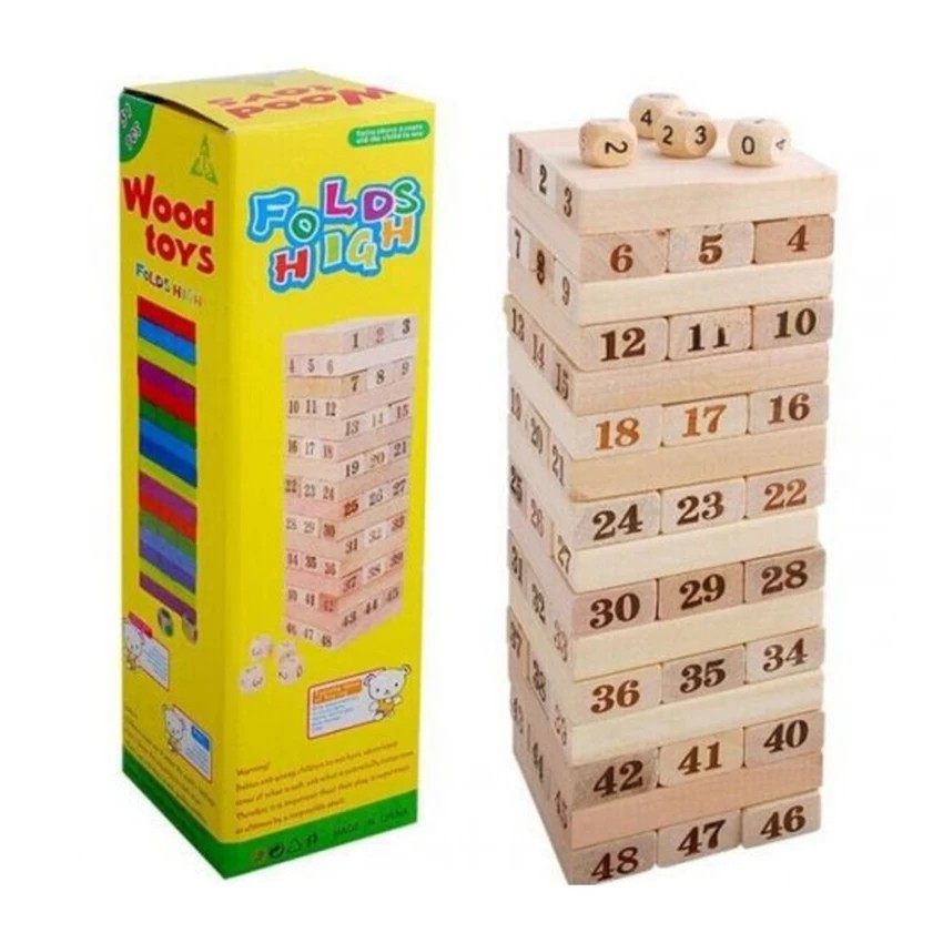 Bộ đồ chơi rút gỗ thông minh Clever Mart