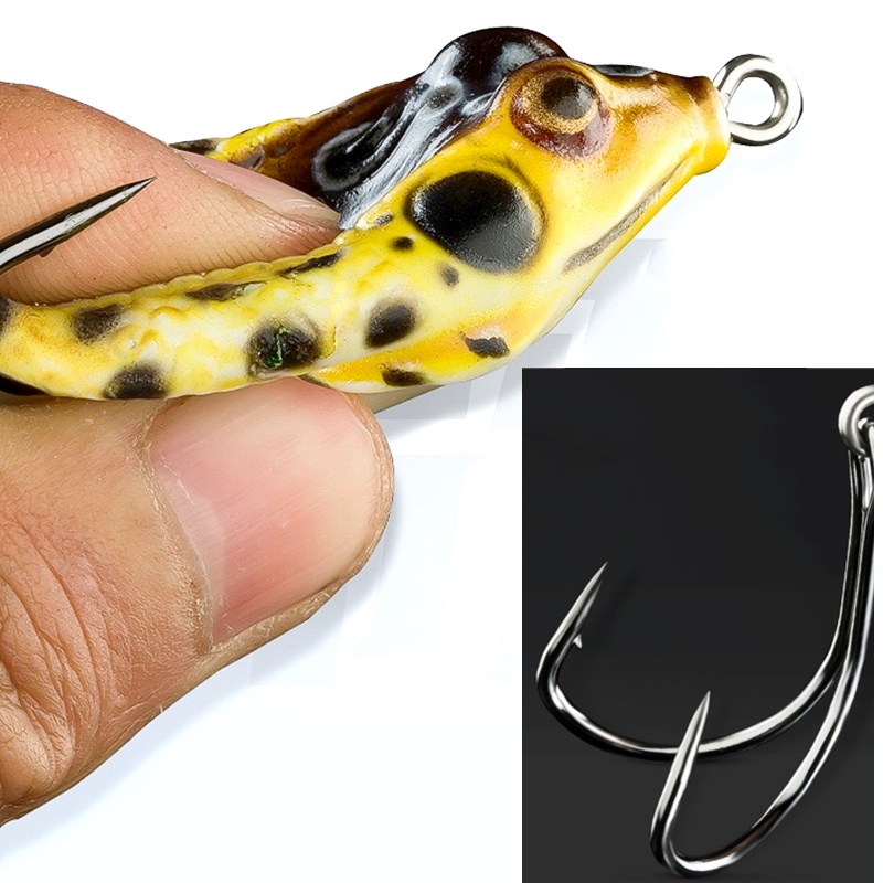 Mồi Câu Cá Hình Ếch Sấm Sét Mềm 13.6g