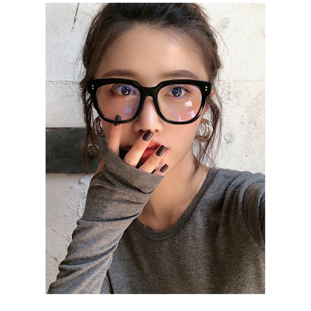 Kính Gọng Dáng Vuông V Wild Khung Nhựa Thời Trang Hot Trend Thay Được Mắt Cận | BigBuy360 - bigbuy360.vn